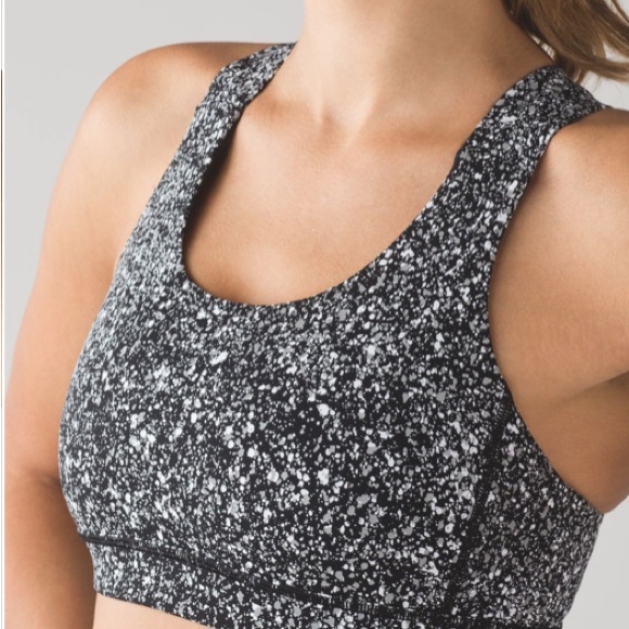 RARE Lululemon All Sports Bra (Reflective Splatter) - Picture 2 of 8